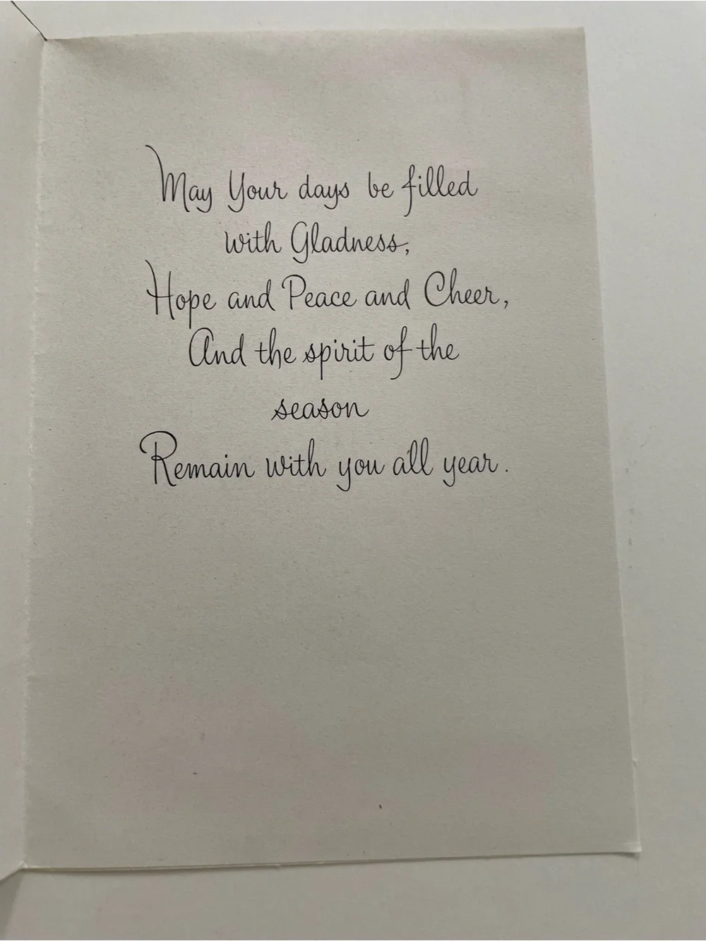 Vintage Religious Christmas Card with Virgin Mary Holding Baby Jesus